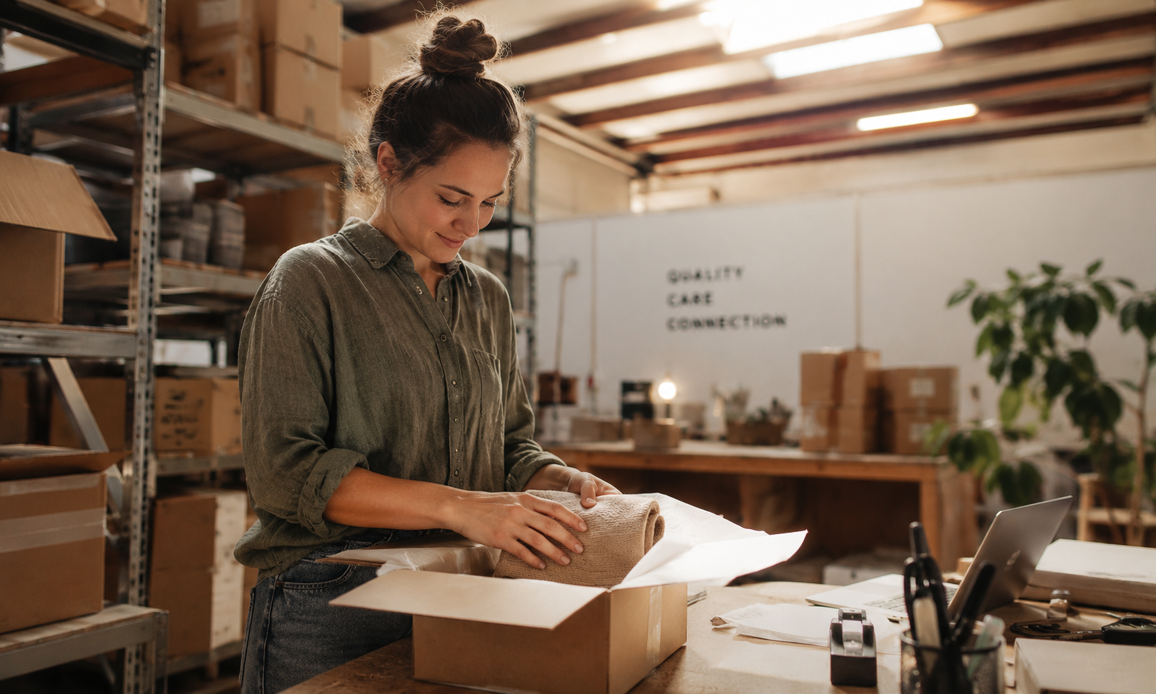 E-commerce business owner