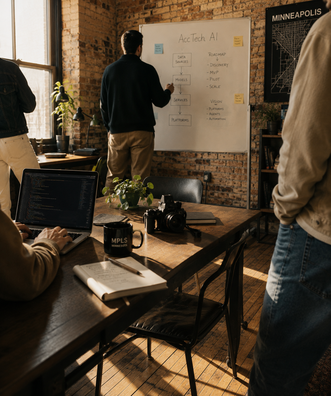 The AccTech AI team in Minneapolis