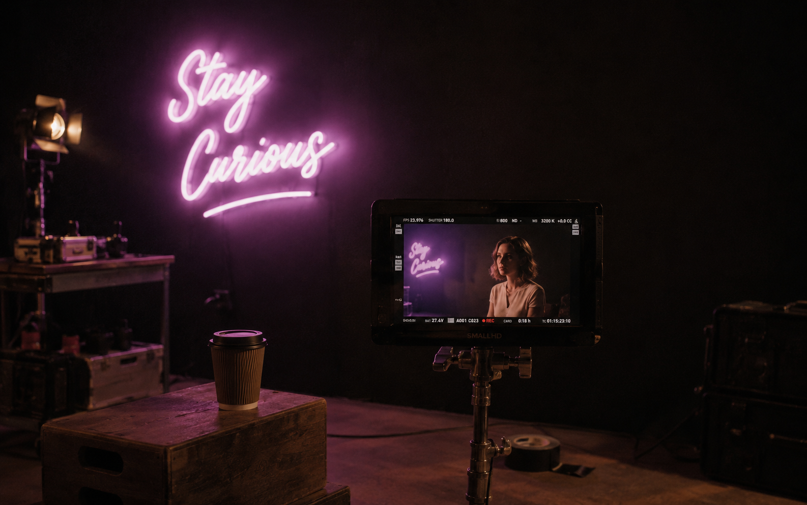 Video shoot production setup — Advertising Solutions